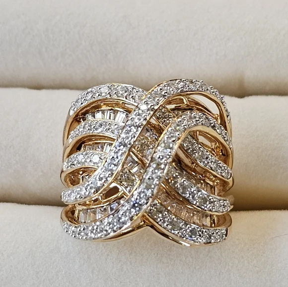 Gorgeous Victoria Wieck Absolute Gemstones & Vermeil Ring Sz 6! - Picture 4 of 11